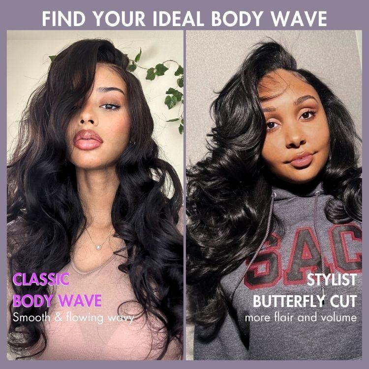 Hair Parting Max Glueless Wig Loose Body Wave 7x6 Closure HD Lace Pre Plucked & Bleached Ready to Go