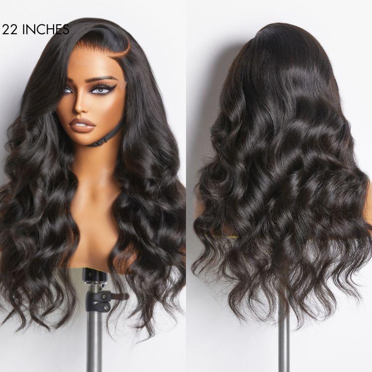 Hair Parting Max Glueless Wig Loose Body Wave 7x6 Closure HD Lace Pre Plucked & Bleached Ready to Go